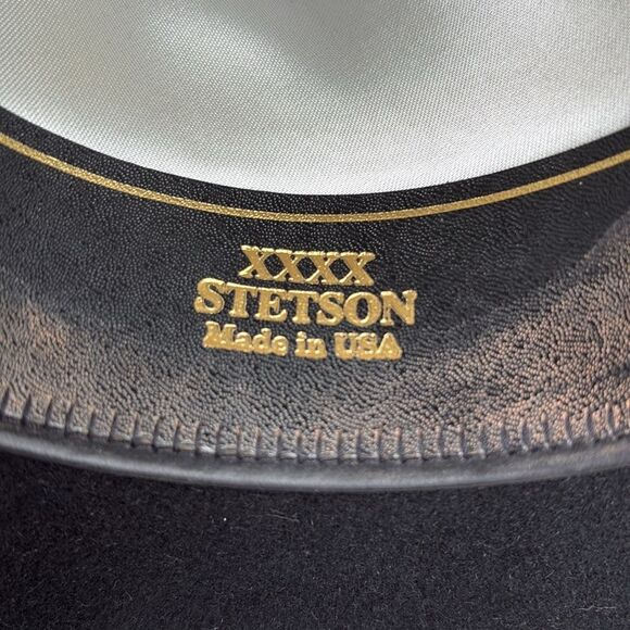 Stetson four X Beaver felt hat - Picture 9 of 9